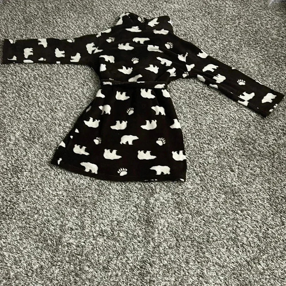 Calvin Klein Kids Fleece Robe Size L 10/12 - Picture 2 of 3